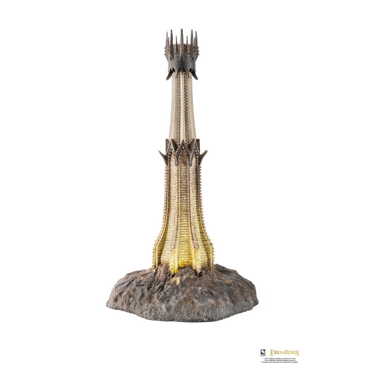 Pure Arts LOTR Boca de Sauron 1:1 Escala Arte Máscara Estatua - El Señor de los Anillos El Retorno del Rey