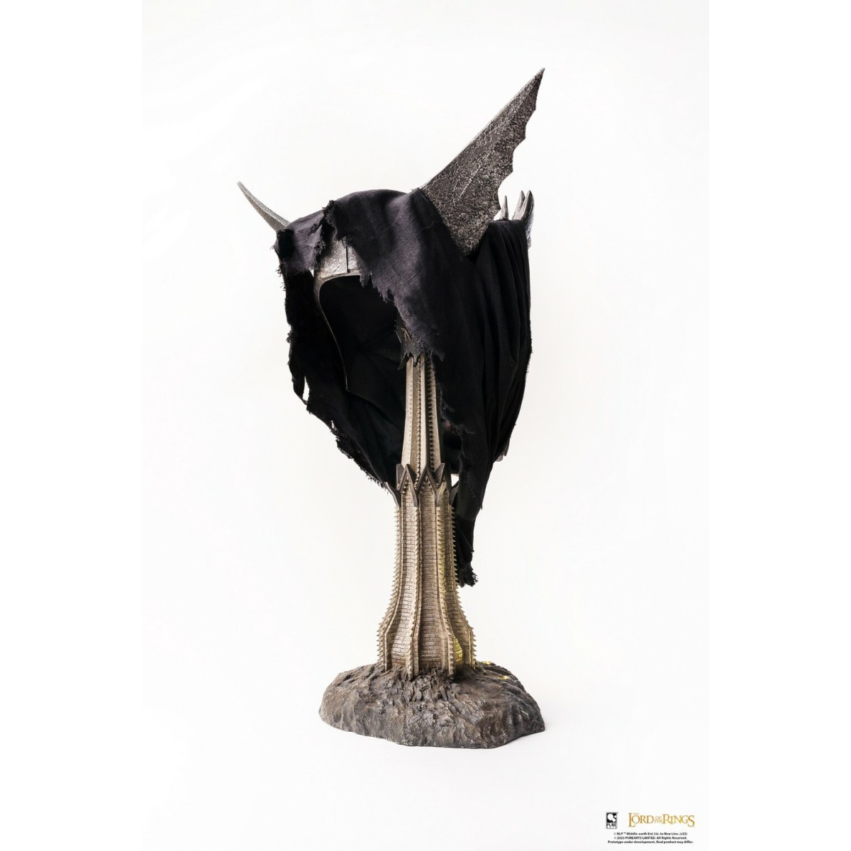 Pure Arts LOTR Boca de Sauron 1:1 Escala Arte Máscara Estatua - El Señor de los Anillos El Retorno del Rey