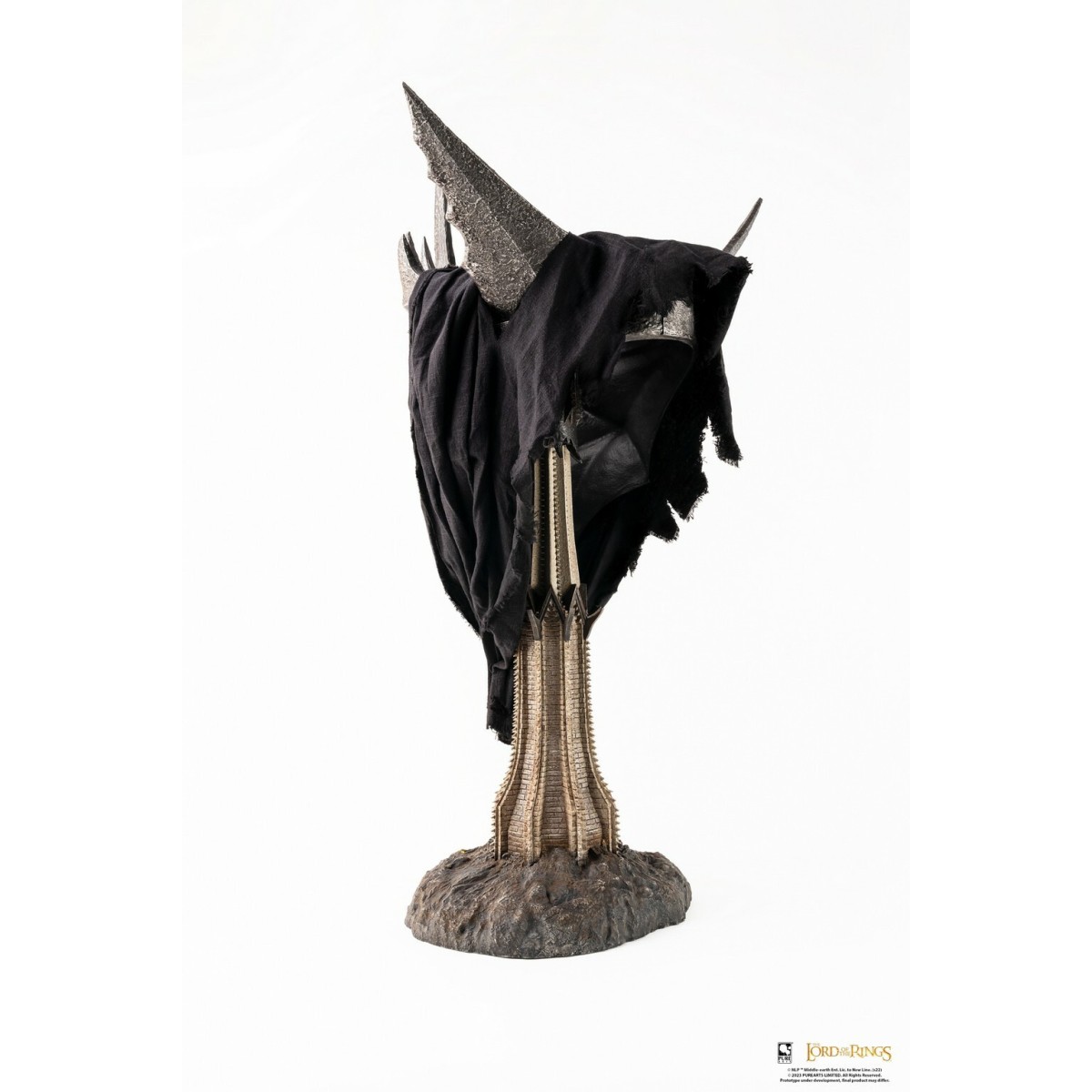 Pure Arts LOTR Boca de Sauron 1:1 Escala Arte Máscara Estatua - El Señor de los Anillos El Retorno del Rey