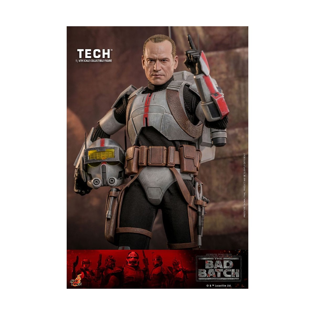 Hot Toys Star Wars -Tech - El Lote Malo 1/6