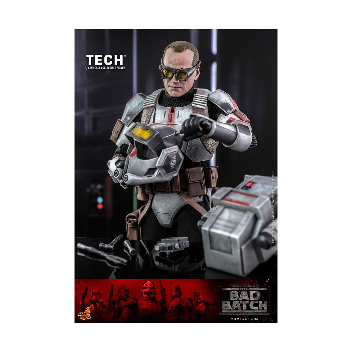 Hot Toys Star Wars -Tech - El Lote Malo 1/6