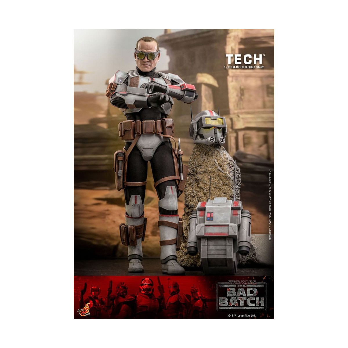 Hot Toys Star Wars -Tech - El Lote Malo 1/6