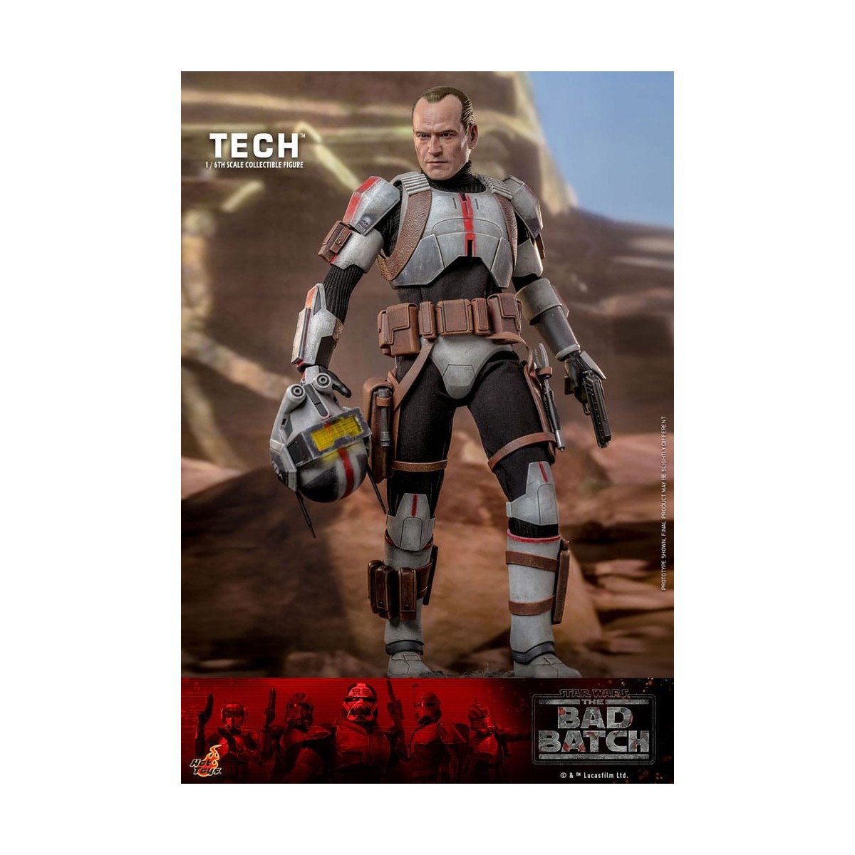 Hot Toys Star Wars -Tech - El Lote Malo 1/6