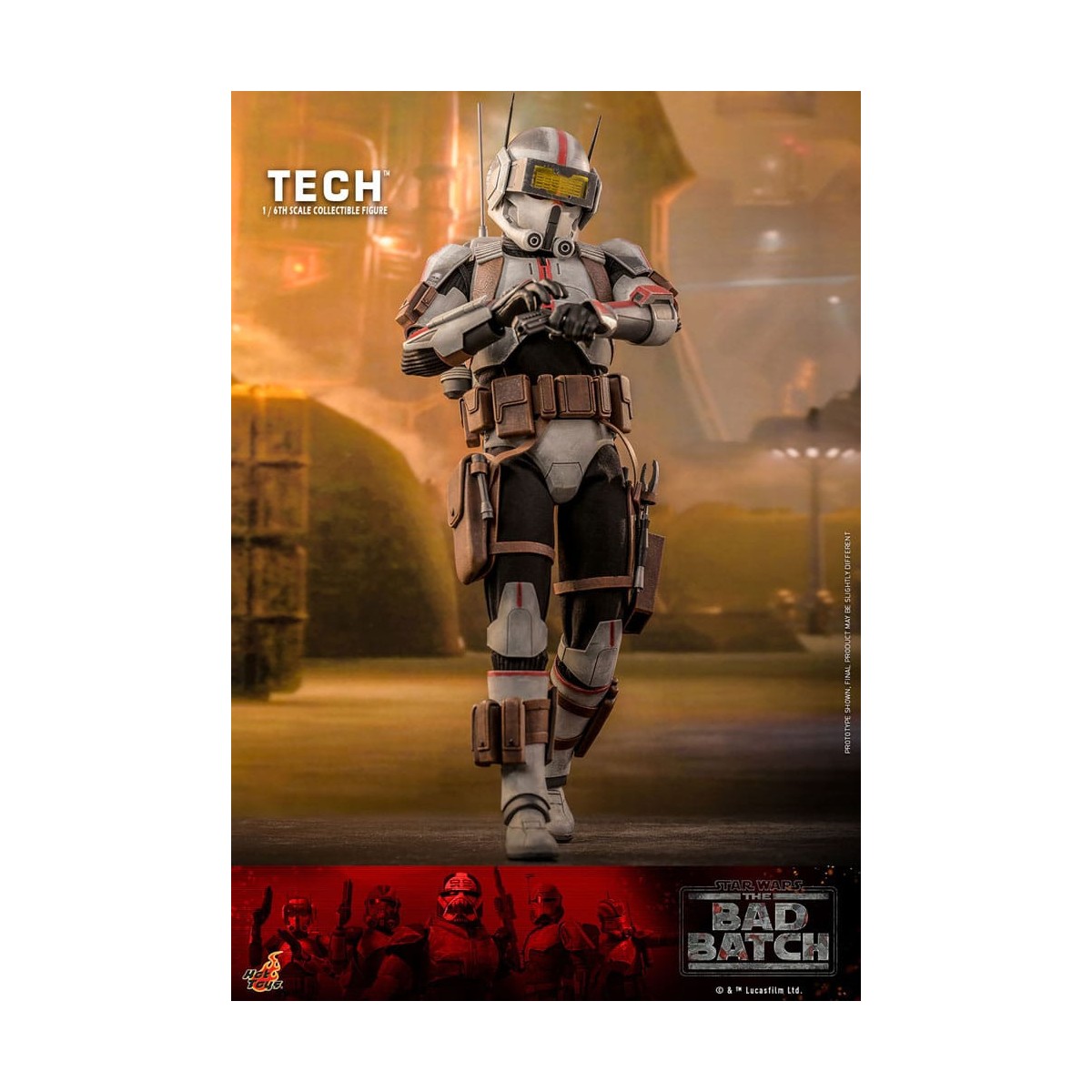Hot Toys Star Wars -Tech - El Lote Malo 1/6