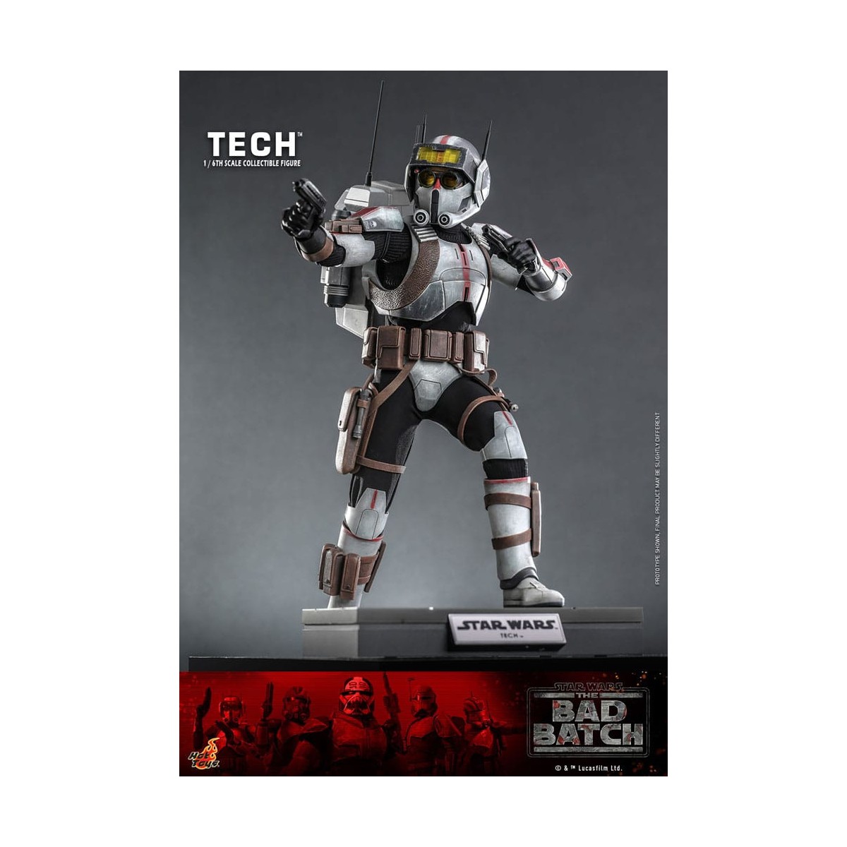 Hot Toys Star Wars -Tech - El Lote Malo 1/6