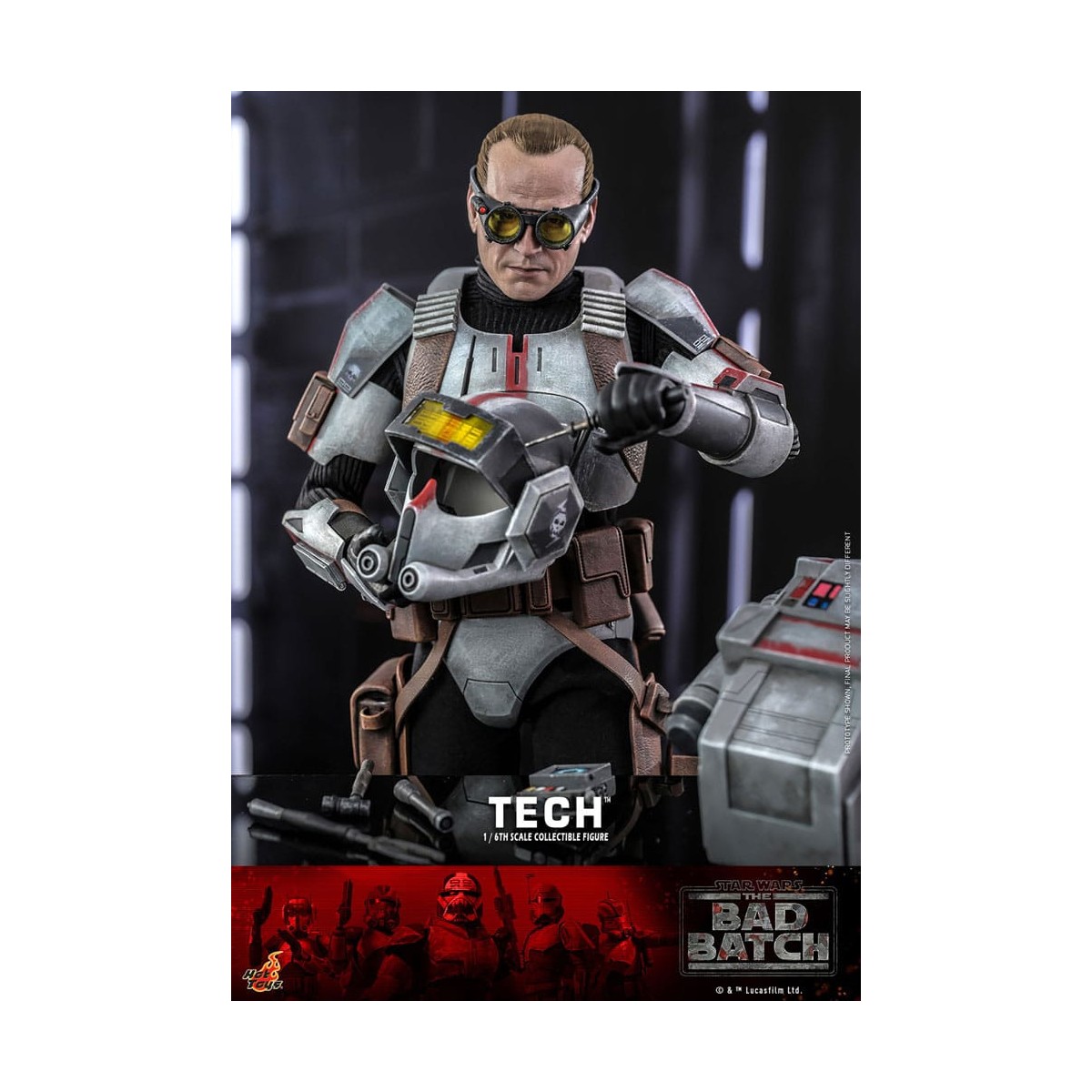 Hot Toys Star Wars -Tech - El Lote Malo 1/6