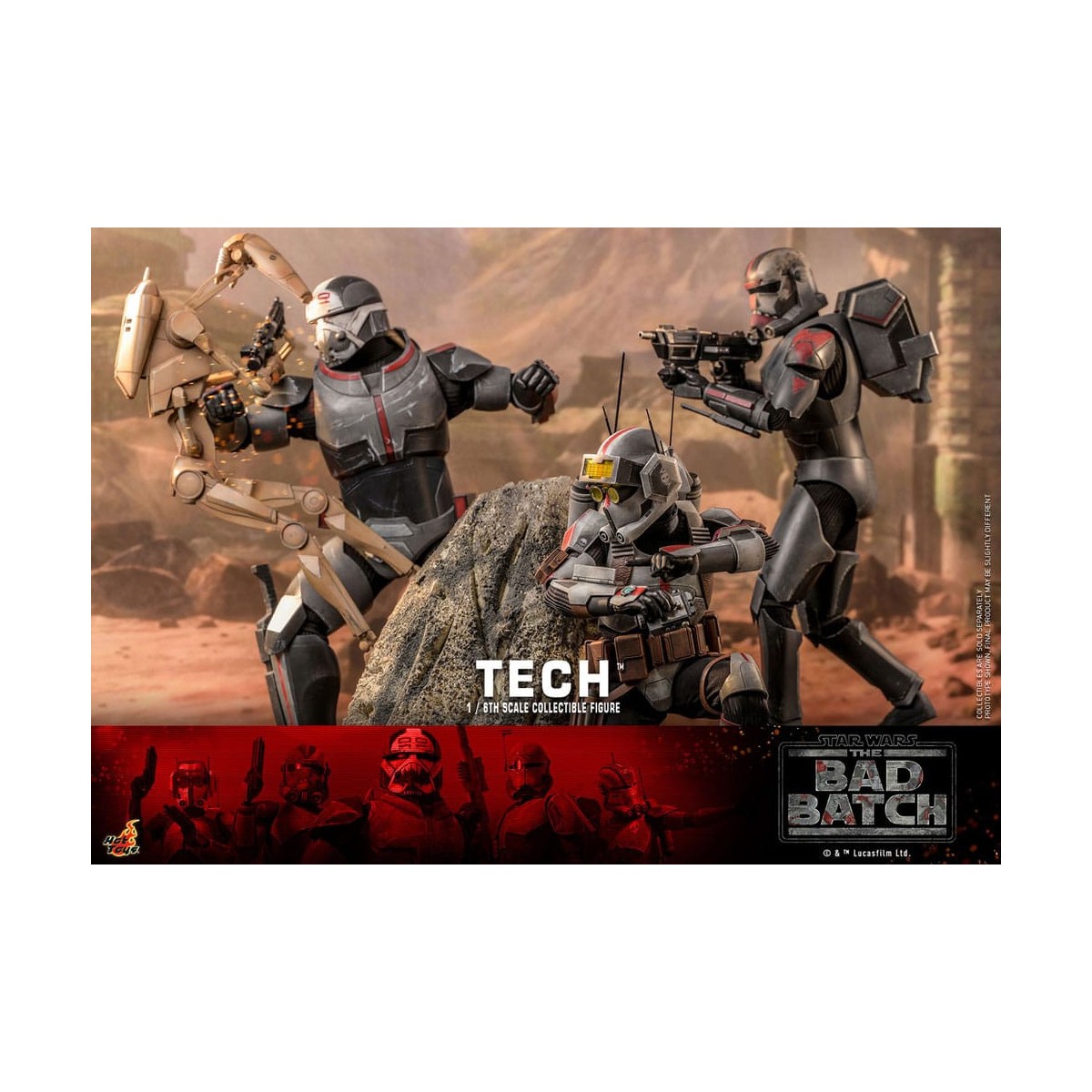 Hot Toys Star Wars -Tech - El Lote Malo 1/6