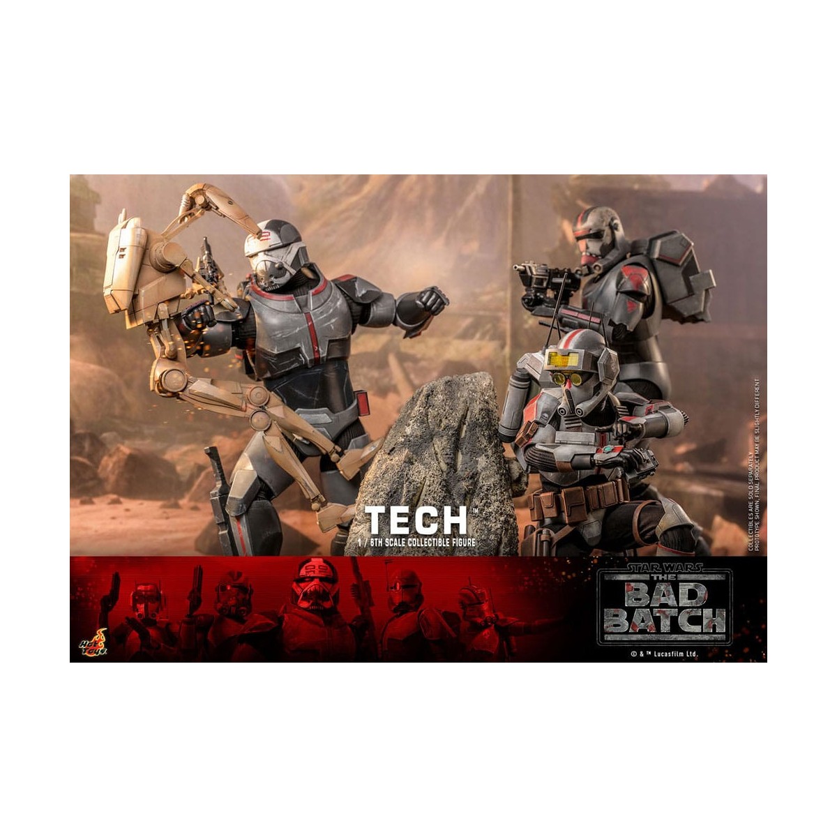 Hot Toys Star Wars -Tech - El Lote Malo 1/6