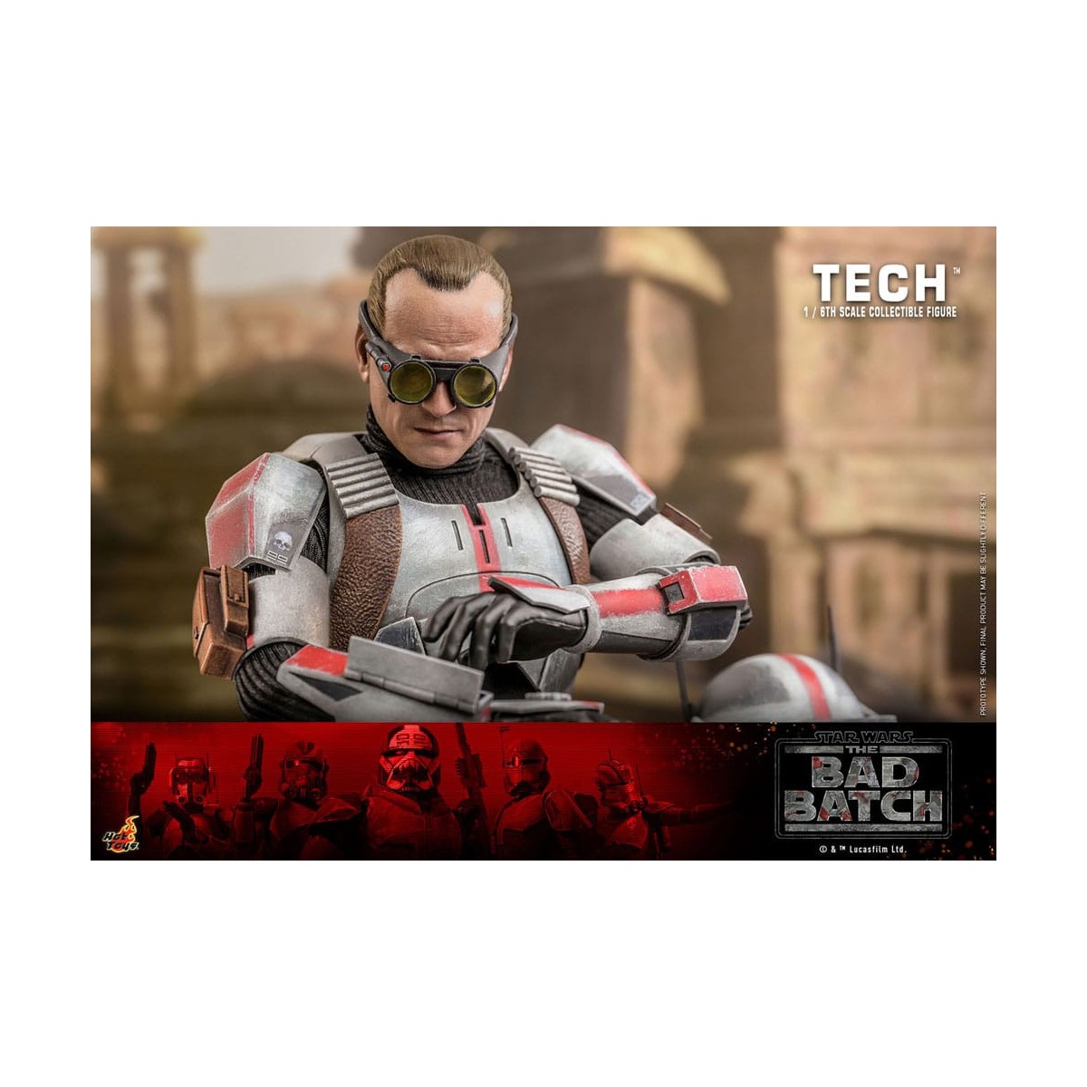Hot Toys Star Wars -Tech - El Lote Malo 1/6