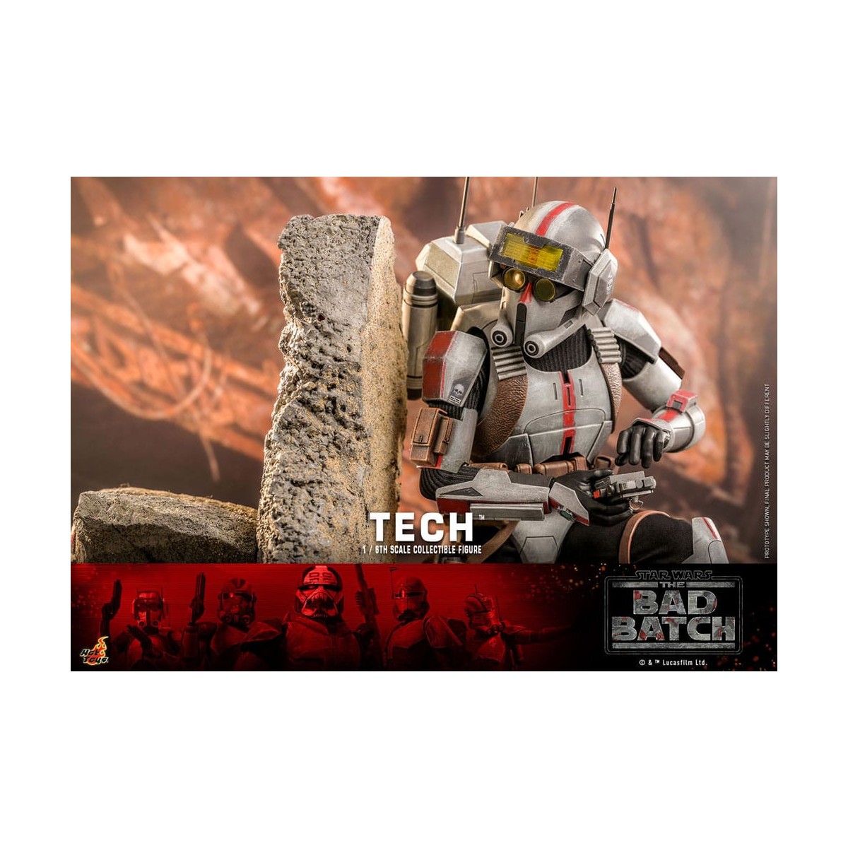 Hot Toys Star Wars -Tech - El Lote Malo 1/6