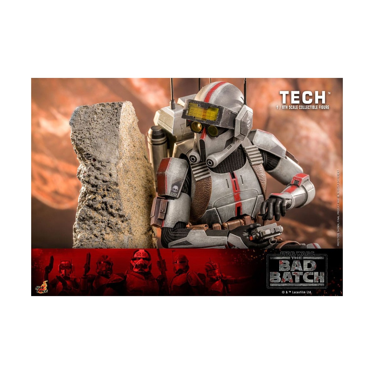 Hot Toys Star Wars -Tech - El Lote Malo 1/6