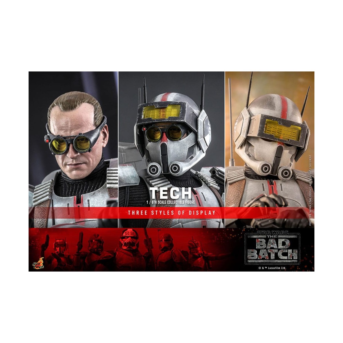 Hot Toys Star Wars -Tech - El Lote Malo 1/6