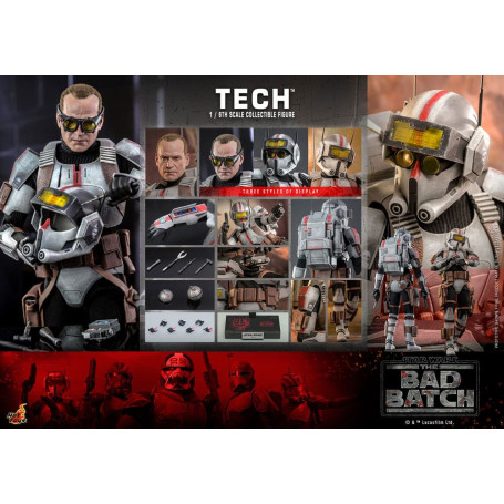 Hot Toys Star Wars -Tech - El Lote Malo 1/6