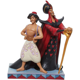 Enesco Disney Traditions - Aladdin - Aladdin y Jafar - Héroe vs Villano