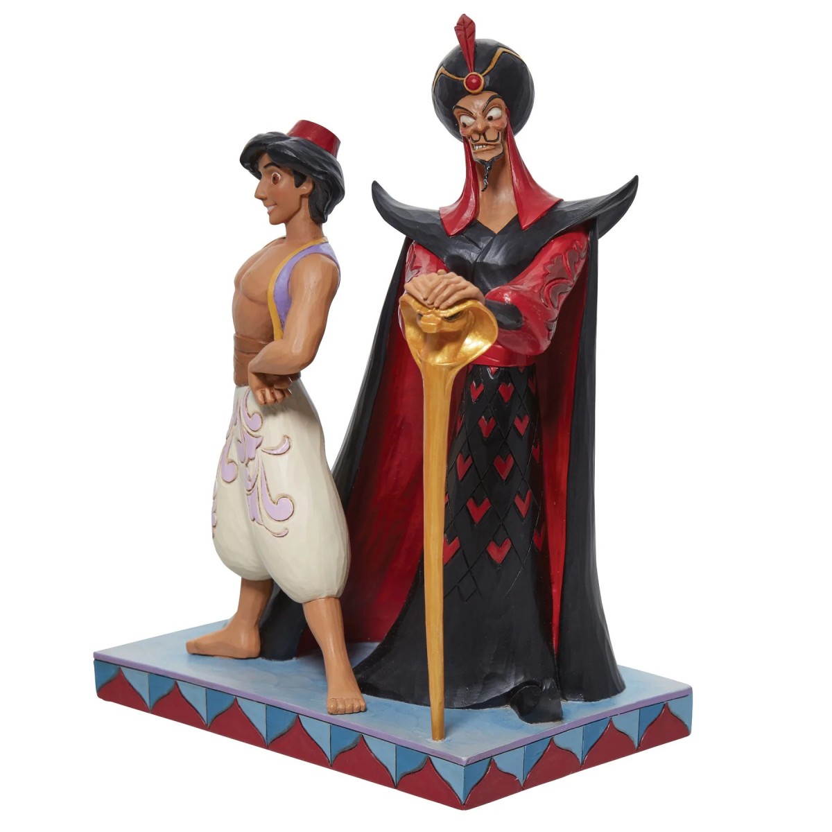 Enesco Disney Traditions - Aladdin - Aladdin y Jafar - Héroe vs Villano
