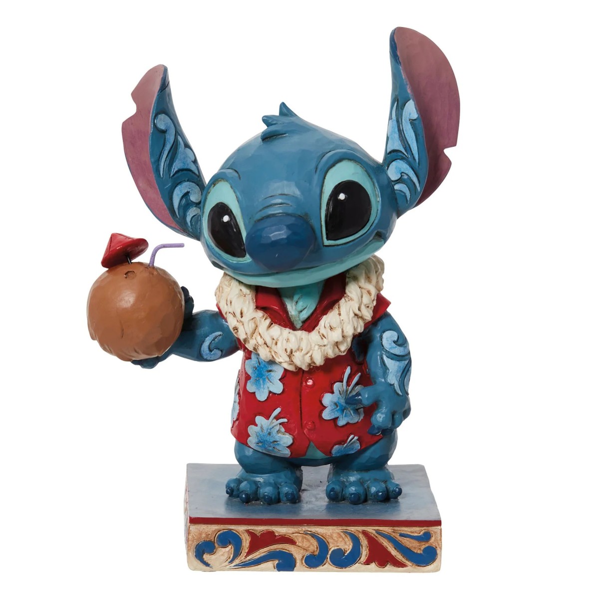 Enesco - Disney Tradition by Jim Shore - Lilo y Stich - Stitch con camisa hawaiana