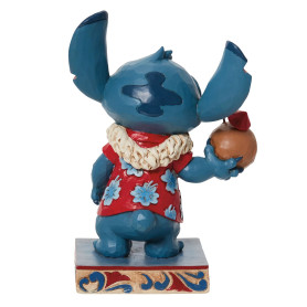 Enesco - Disney Tradition by Jim Shore - Lilo y Stich - Stitch con camisa hawaiana