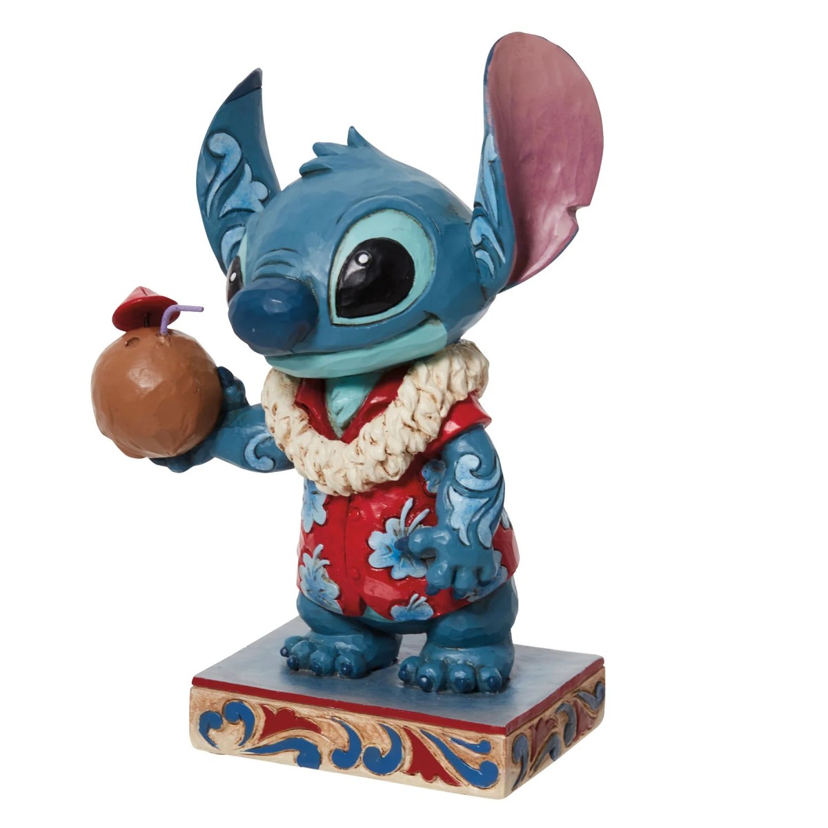 Enesco - Disney Tradition by Jim Shore - Lilo y Stich - Stitch con camisa hawaiana