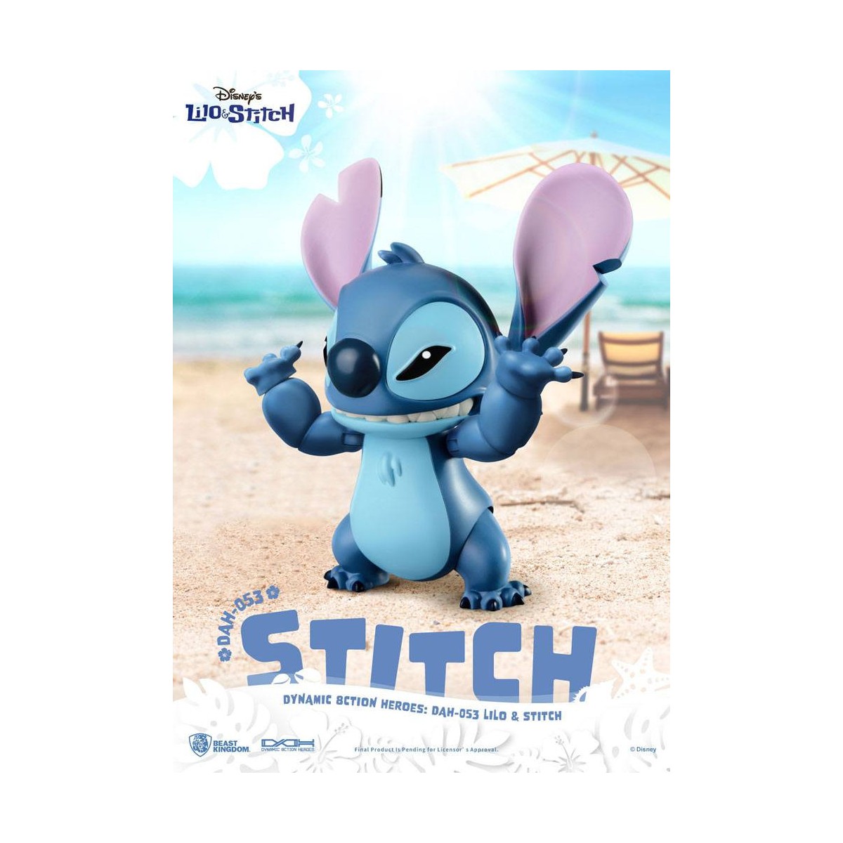 Beast Kingdom Disney Classic Figurine - Lilo & Stitch - Stitch - Dynamic Action Heroes 1/9
