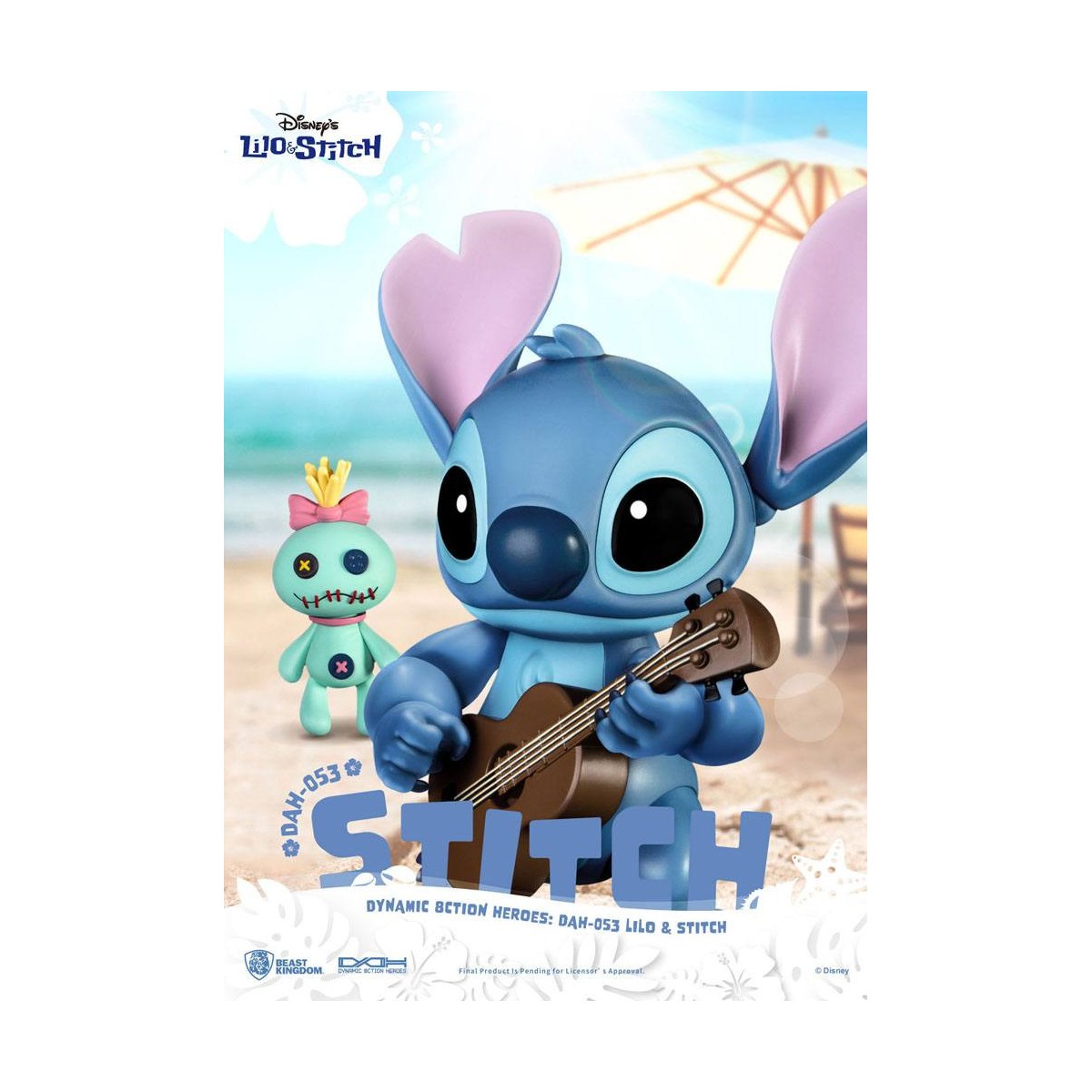 Beast Kingdom Disney Classic Figurine - Lilo & Stitch - Stitch - Dynamic Action Heroes 1/9