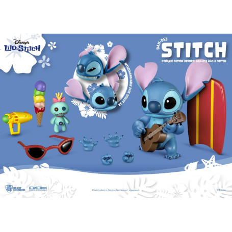 Beast Kingdom Disney Classic Figurine - Lilo & Stitch - Stitch - Dynamic Action Heroes 1/9