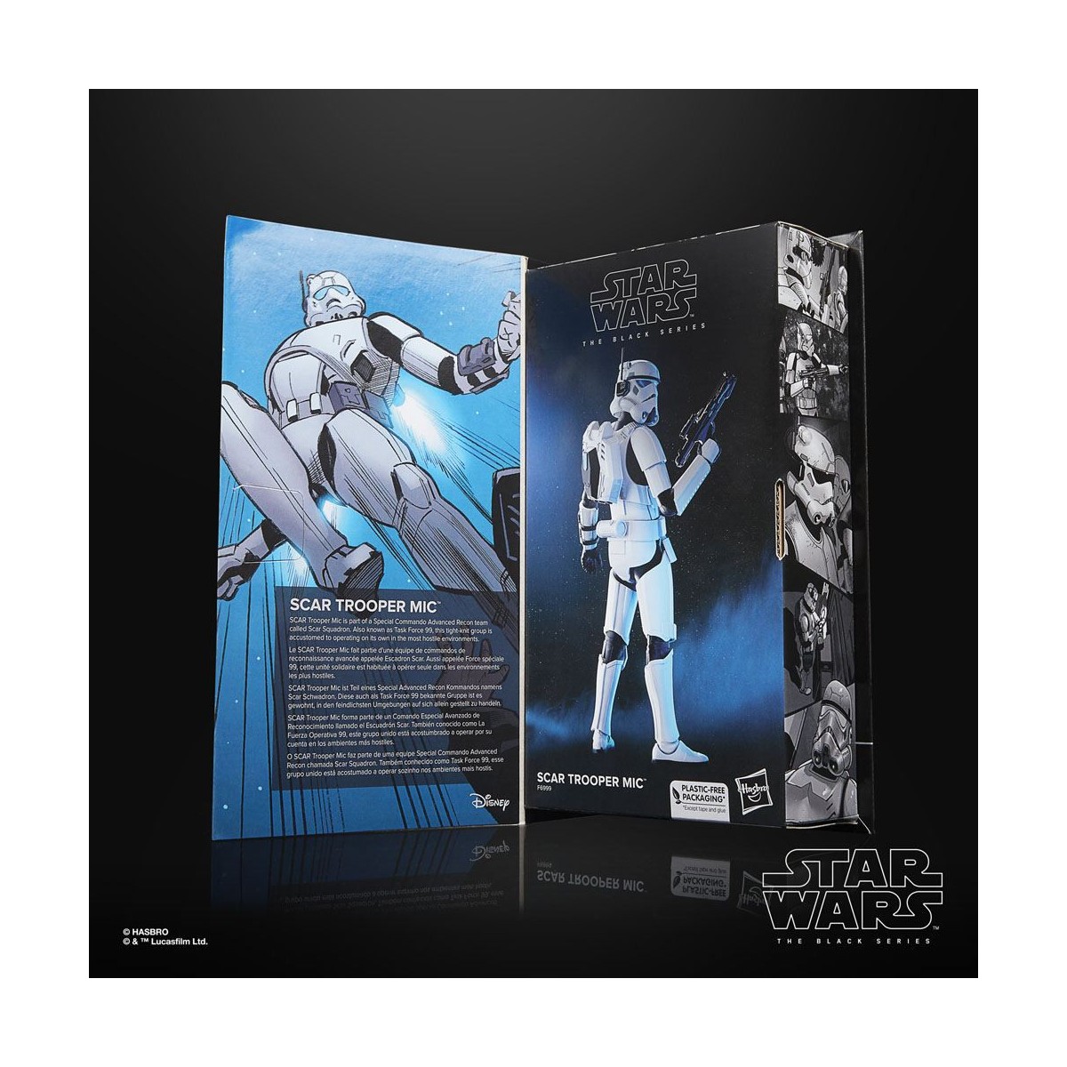 Star Wars La Serie Negra - SCAR Trooper MIC