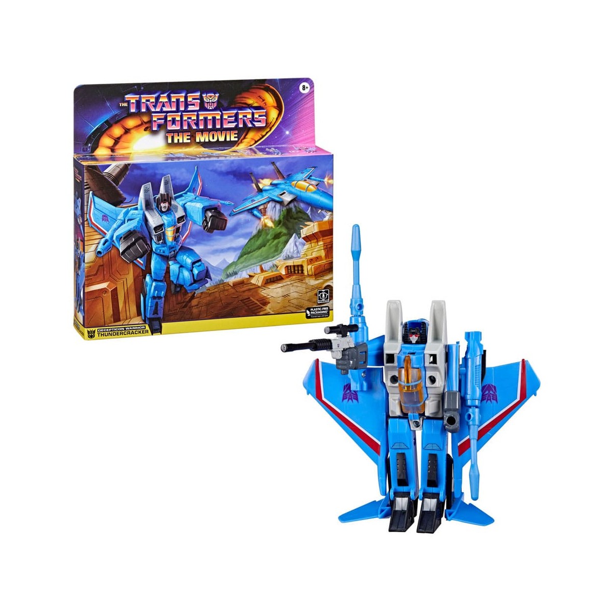 Hasbro - Transformers La Película - Decepticon Thundercracker - Retro Transformers