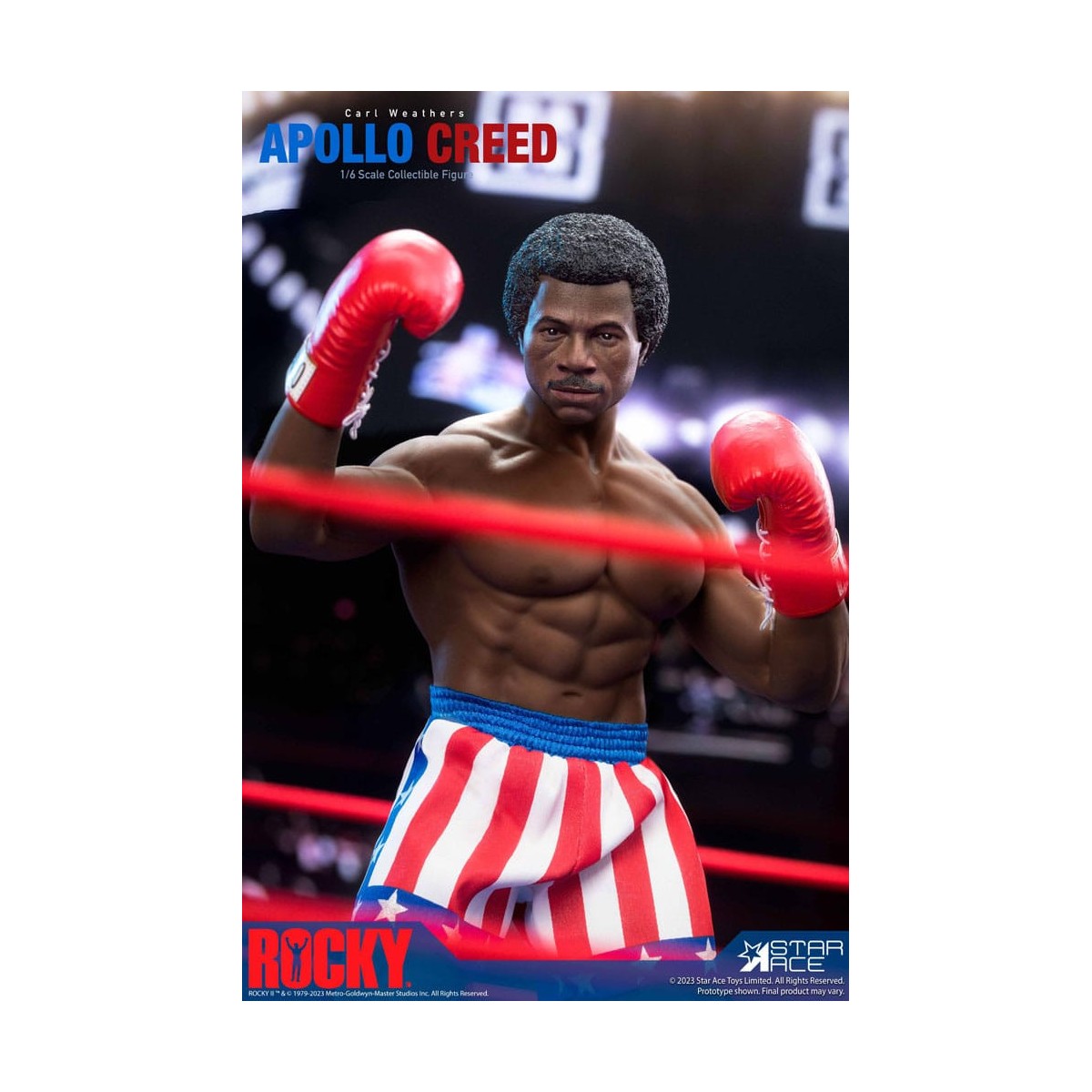 Star Ace - Rocky - Apollo Creed versión Deluxe 1/6