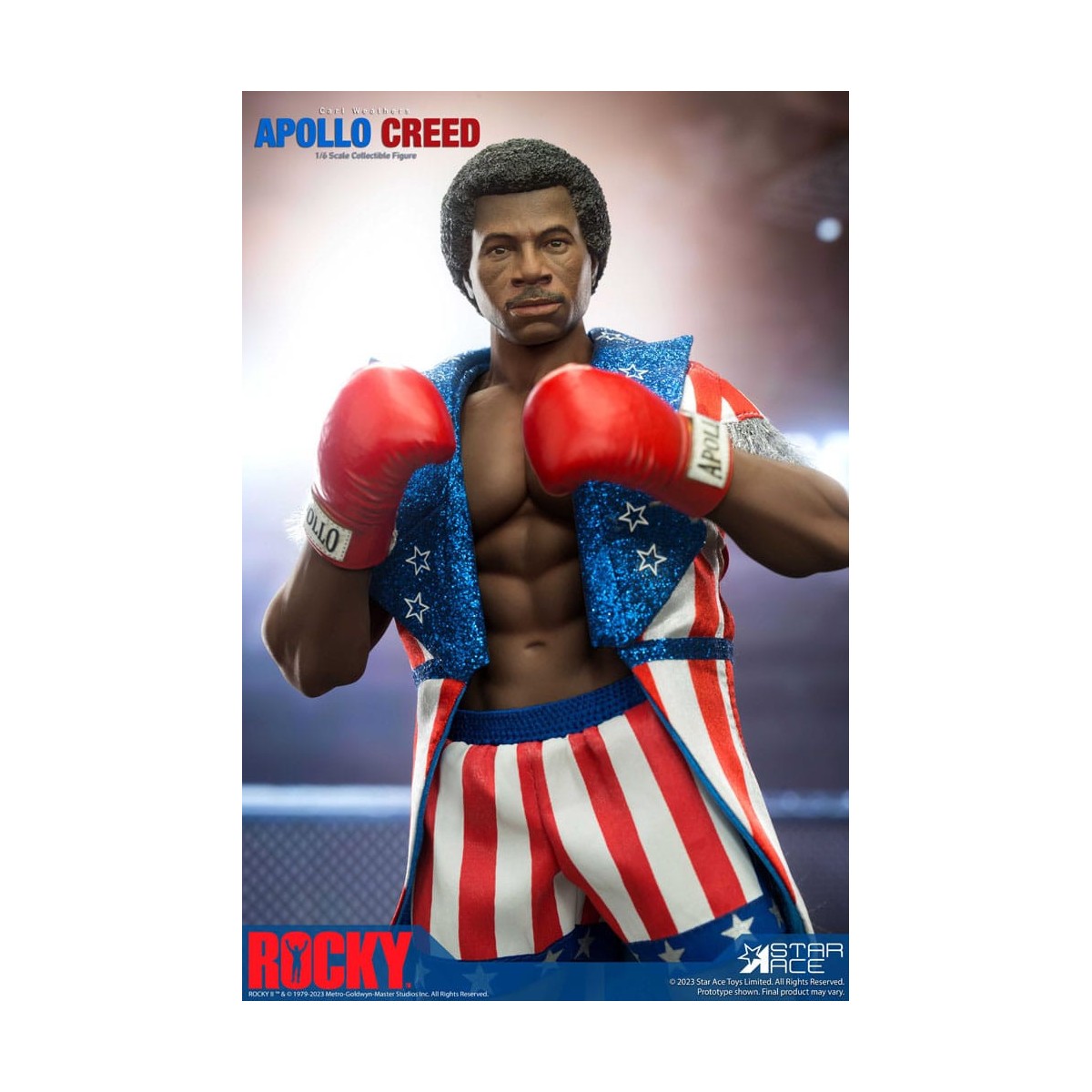 Star Ace - Rocky - Apollo Creed versión Deluxe 1/6