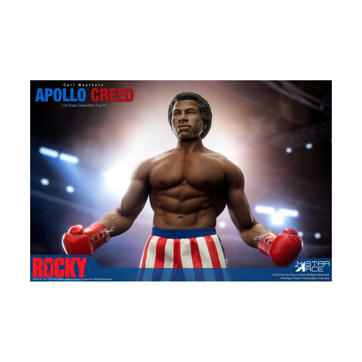 Star Ace - Rocky - Apollo Creed versión Deluxe 1/6