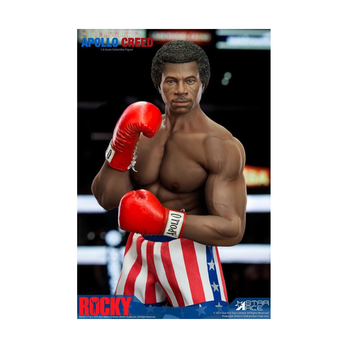 Star Ace - Rocky - Apollo Creed versión Deluxe 1/6