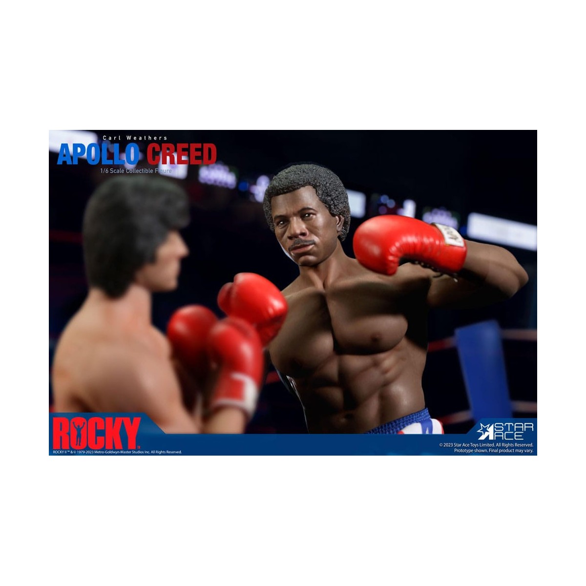 Star Ace - Rocky - Apollo Creed versión Deluxe 1/6
