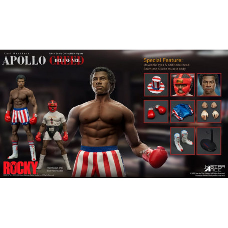 Star Ace - Rocky - Apollo Creed versión Deluxe 1/6