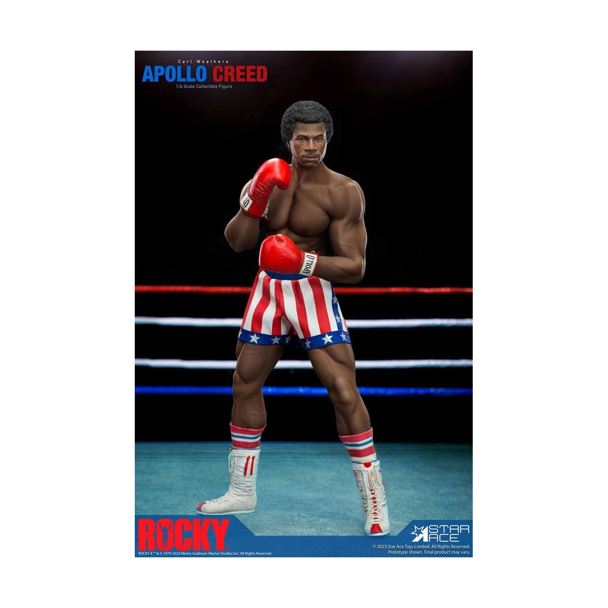 Star Ace - Rocky - Apollo Creed versión Deluxe 1/6
