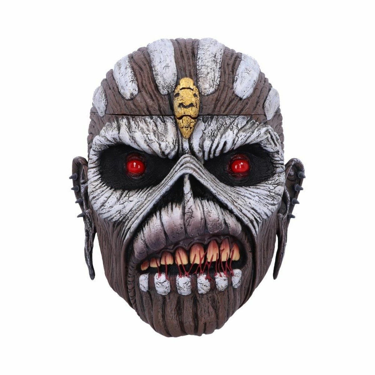 Nemesis Now - Iron Maiden caja de almacenamiento El Libro de las Almas - Eddie Head