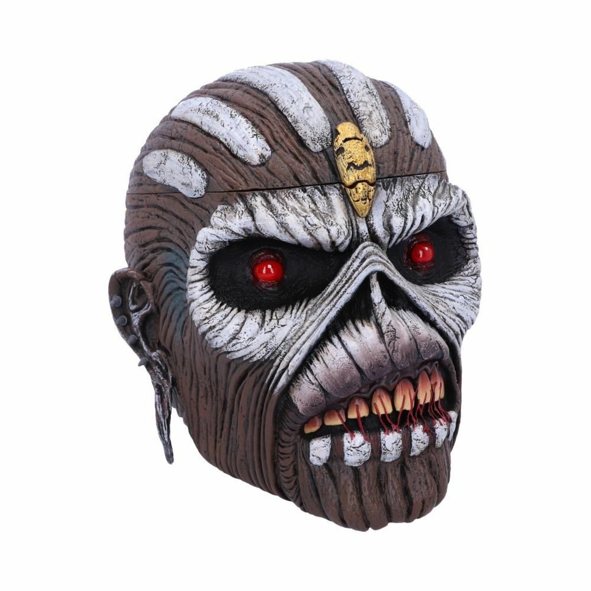Nemesis Now - Iron Maiden caja de almacenamiento El Libro de las Almas - Eddie Head