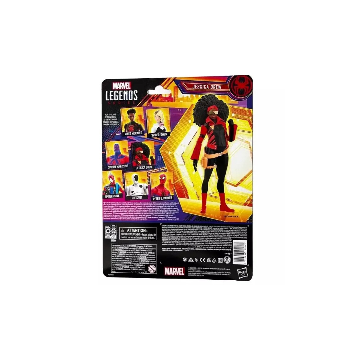 Marvel Legends - Jessica Drew - A través del Spider-Verso Primera Parte