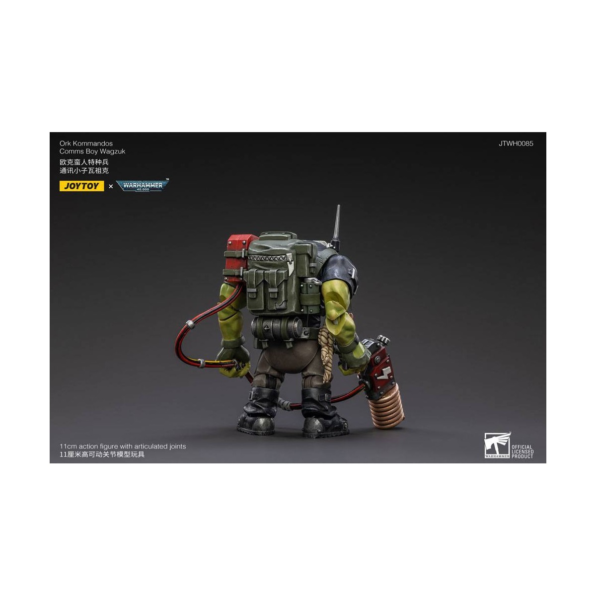 JoyToy Ork Kommandos - Comms Boy Wagzuk 1/18 - Warhammer 40K