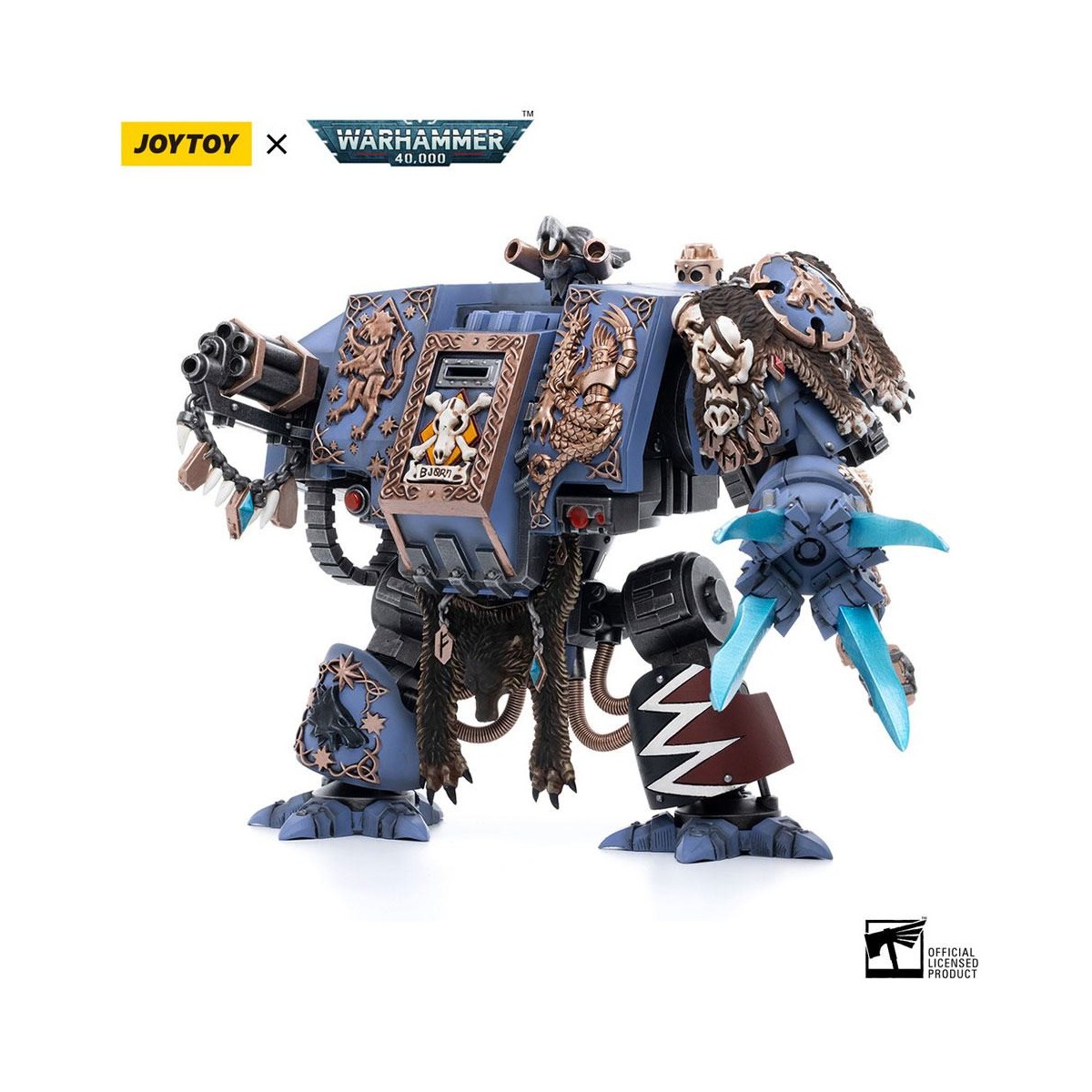 JoyToy - Marines Espaciales - Lobos Espaciales - Bjorn the Fell-Handed - Venerable Dreadnoughts 1/18 - Warhammer 40K