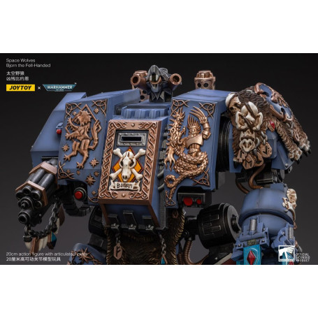 JoyToy - Marines Espaciales - Lobos Espaciales - Bjorn the Fell-Handed - Venerable Dreadnoughts 1/18 - Warhammer 40K