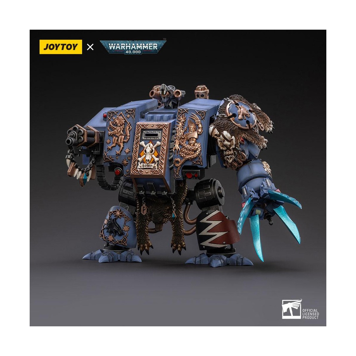 JoyToy - Marines Espaciales - Lobos Espaciales - Bjorn the Fell-Handed - Venerable Dreadnoughts 1/18 - Warhammer 40K