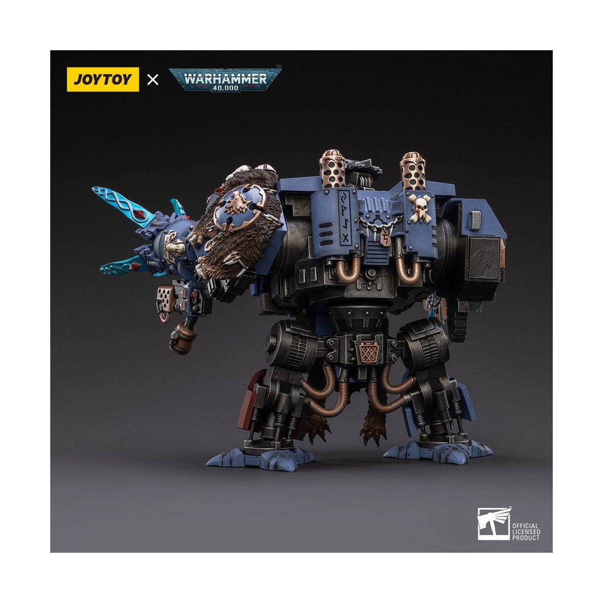 JoyToy - Marines Espaciales - Lobos Espaciales - Bjorn the Fell-Handed - Venerable Dreadnoughts 1/18 - Warhammer 40K