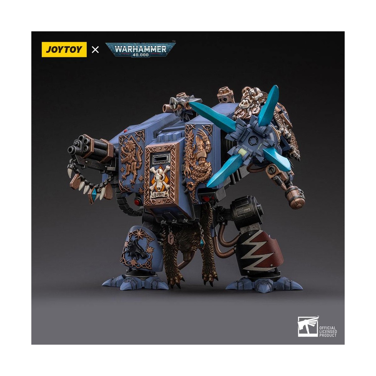 JoyToy - Marines Espaciales - Lobos Espaciales - Bjorn the Fell-Handed - Venerable Dreadnoughts 1/18 - Warhammer 40K