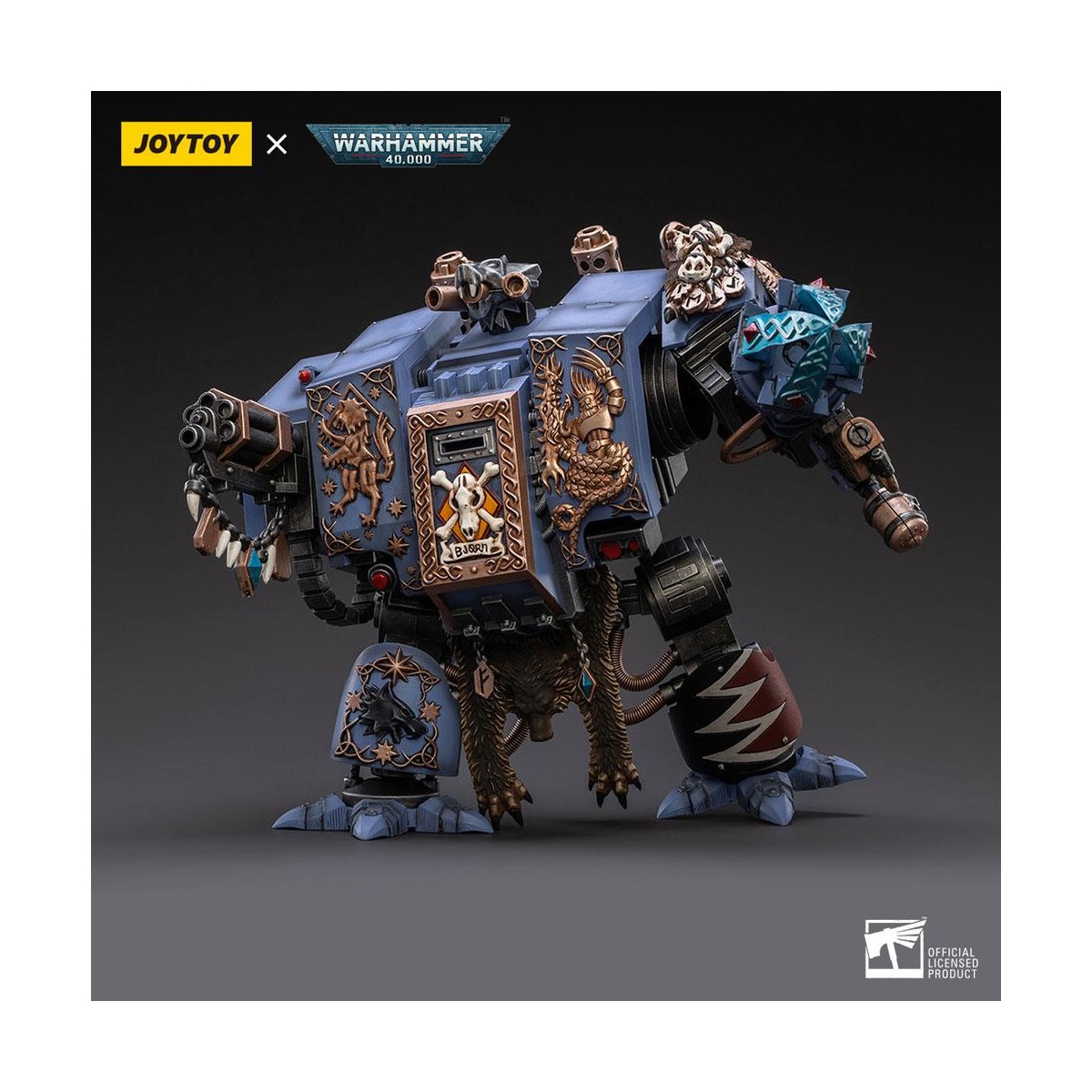 JoyToy - Marines Espaciales - Lobos Espaciales - Bjorn the Fell-Handed - Venerable Dreadnoughts 1/18 - Warhammer 40K