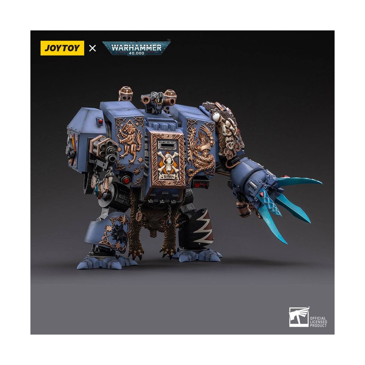 JoyToy - Marines Espaciales - Lobos Espaciales - Bjorn the Fell-Handed - Venerable Dreadnoughts 1/18 - Warhammer 40K