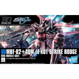 Bandai - Gunpla - Gundam 1/144 HG - MBF-02+AQM E-X01 STRIKE RED - Cosmic Era