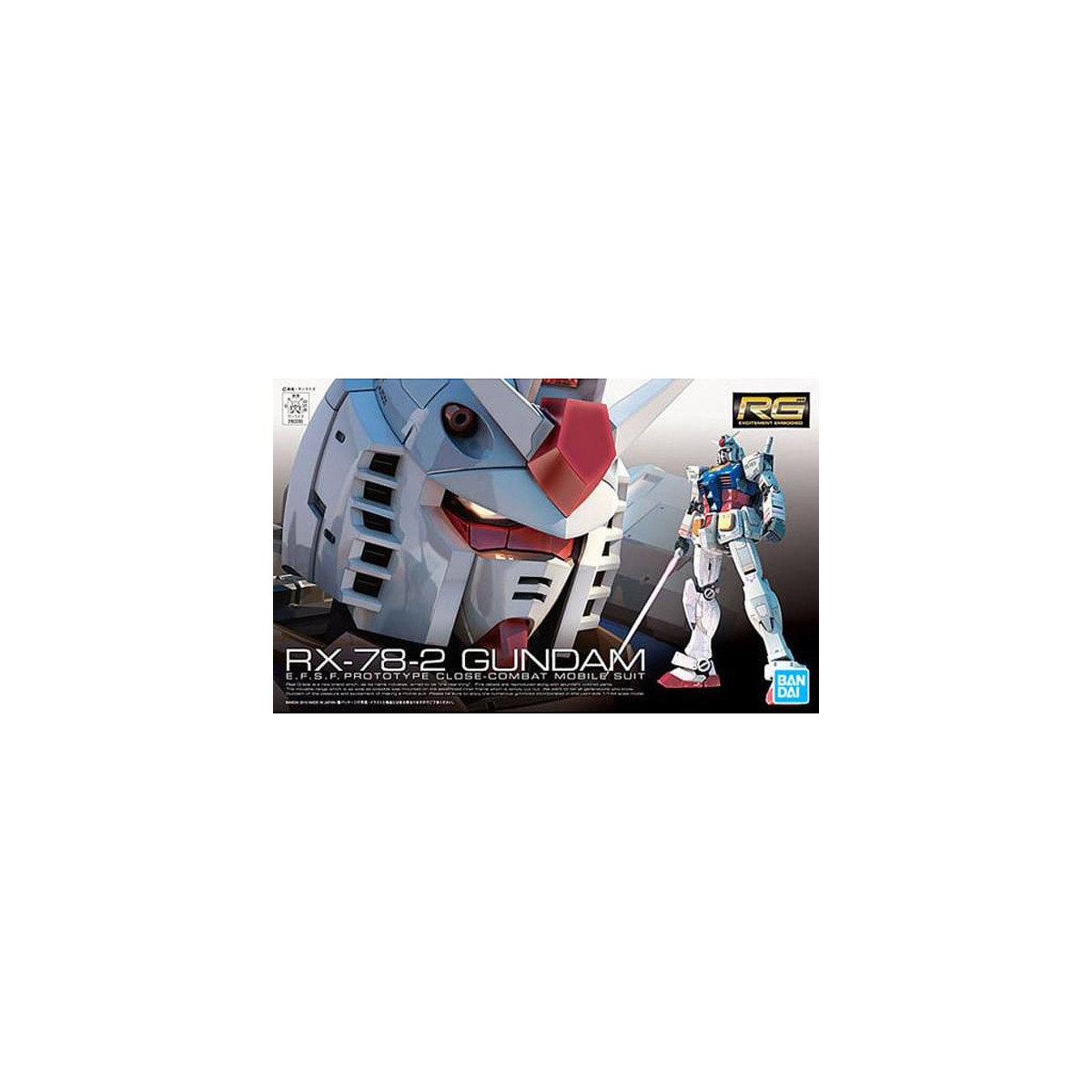 Bandai - Gunpla - Gundam 1/144 RG - RX-78-2 GUNDAM