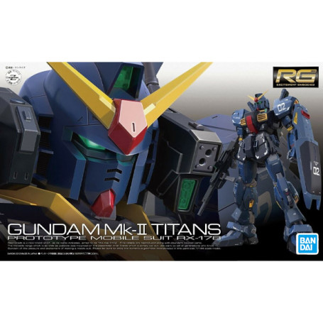Bandai - Gunpla - Gundam 1/144 RG - RX-178 GUNDAM MK II TITANES