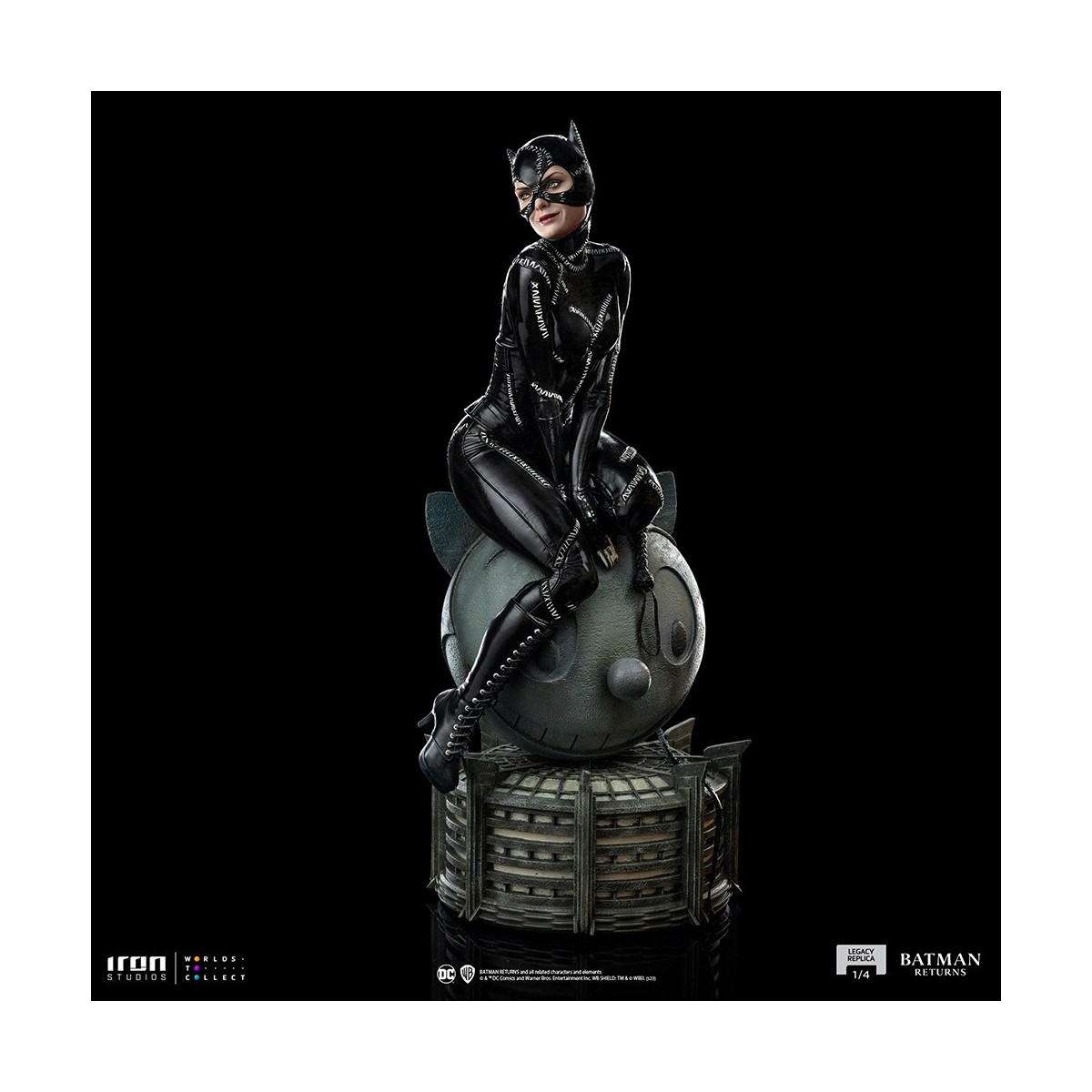 Iron Studios DC Comics - Legado Réplica 1/4 - Catwoman Batman Returns