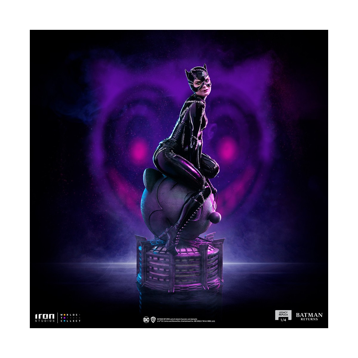 Iron Studios DC Comics - Legado Réplica 1/4 - Catwoman Batman Returns